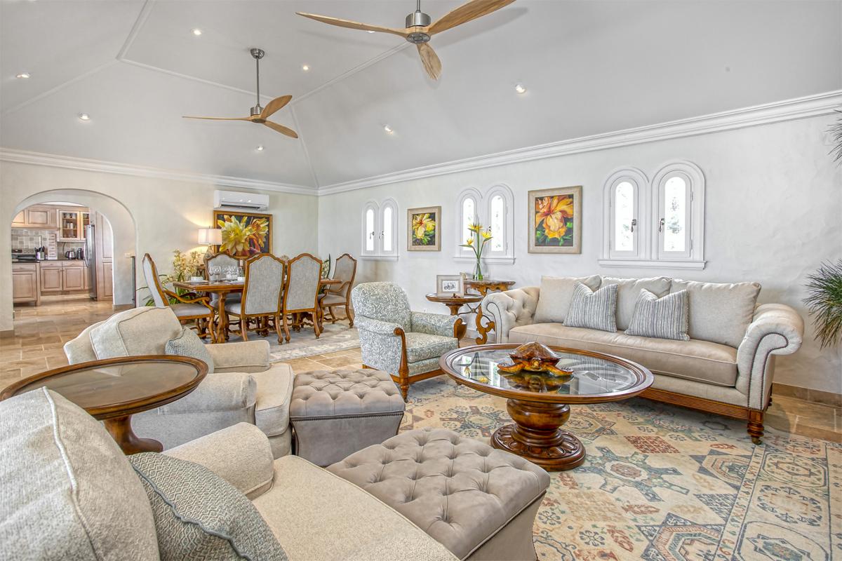A louer villa 3 chambres Terres Basses Saint Martin_ Salon - 17